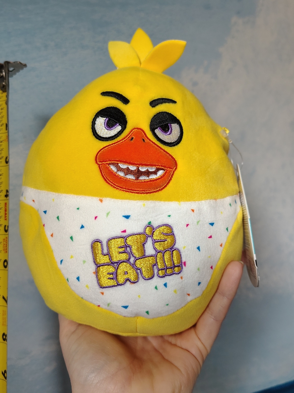 8" Five Nights at Freddy's FNAF Chica Squishmallows BNWT